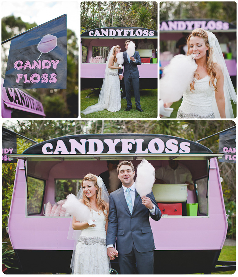Amanda & Trav Candy Floss Wedding